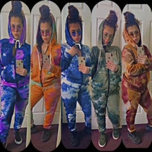 Load image into Gallery viewer, Tie Dye Jogger Set

